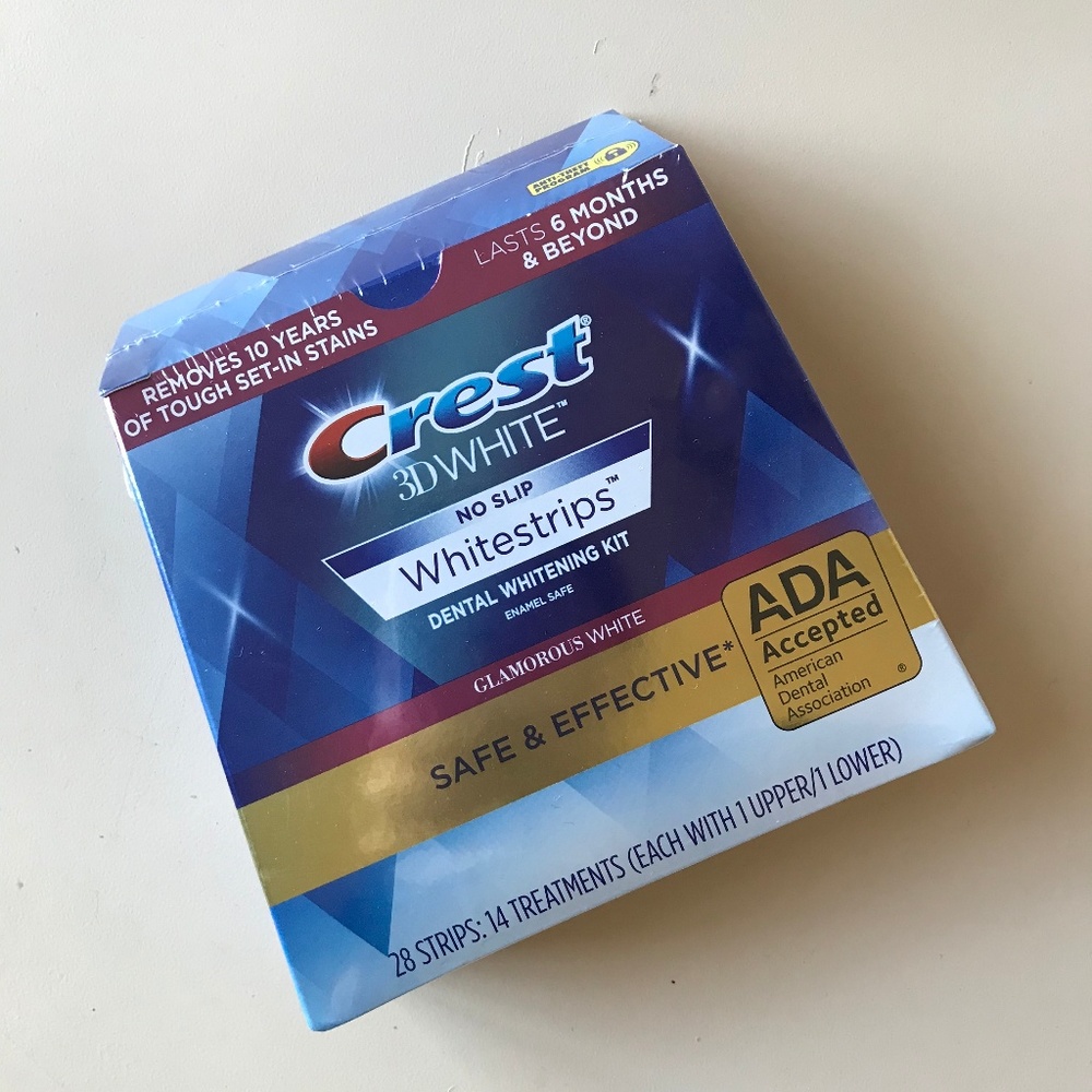 Crest 3D Whitestrips GLAMOROUS WHITE Strips